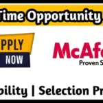 McAfee Hiring for Technical Intern