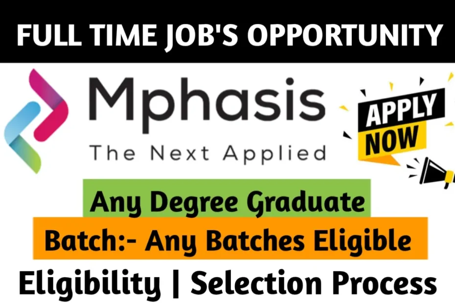 Mphasis Recruitment Drive 2023