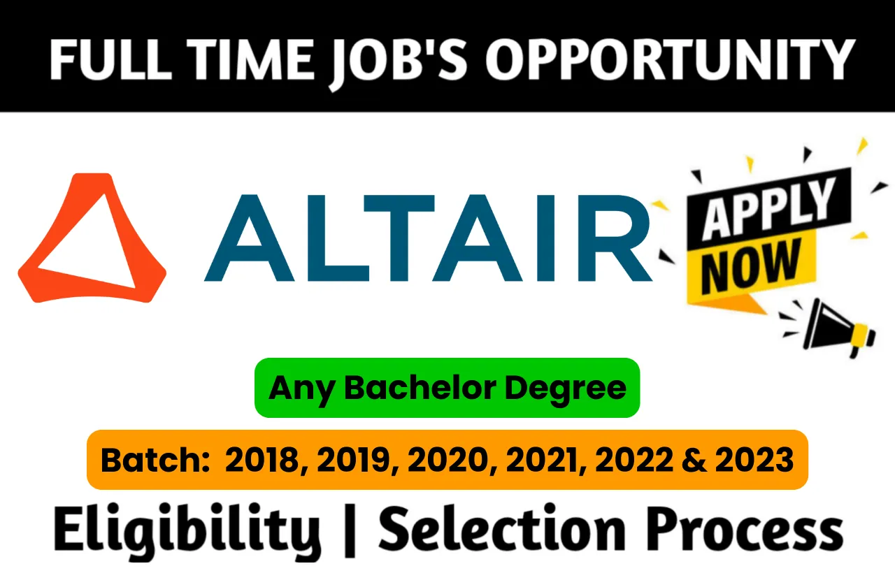 Altair Recruitment Drive 2024