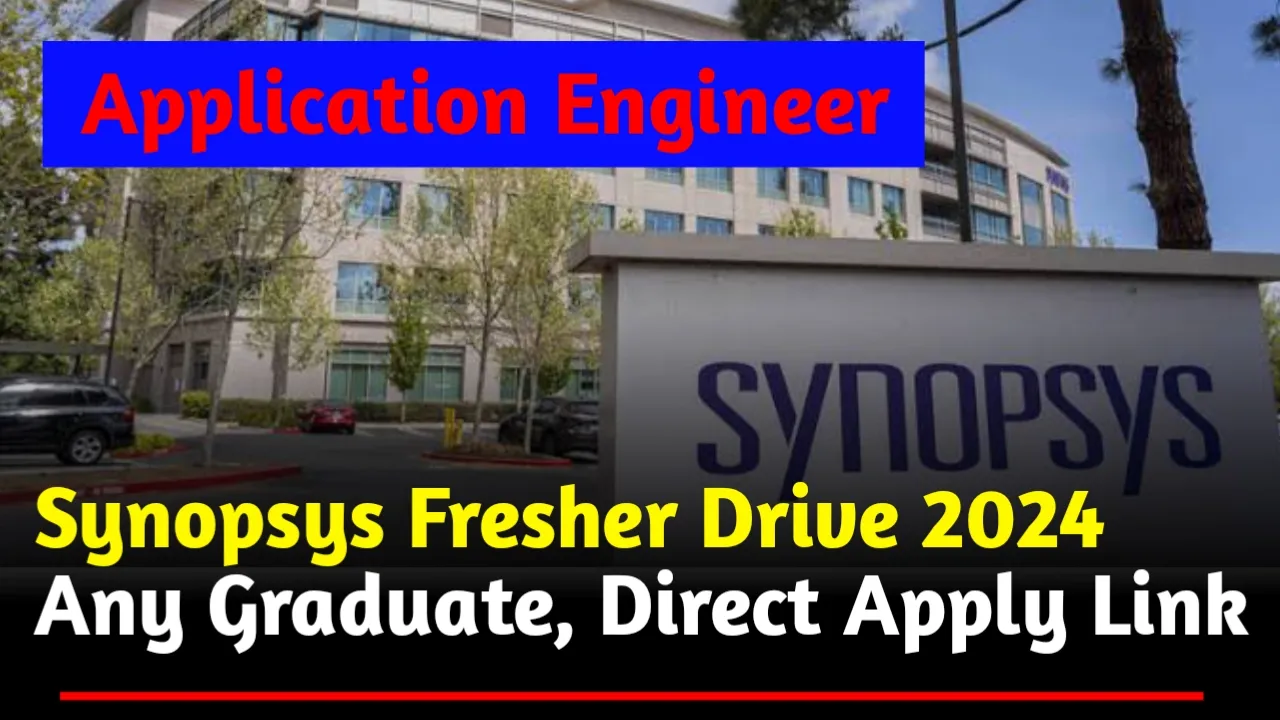 Synopsys Freshers Recruitment 2024